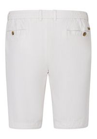 Bugatti Szorty materiałowe 1949-76419C M Biały Regular Fit. Kolor: biały. Materiał: bawełna #4