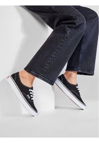 Vans Tenisówki Authentic VN000EE3BLK1 Czarny. Kolor: czarny. Materiał: materiał #1