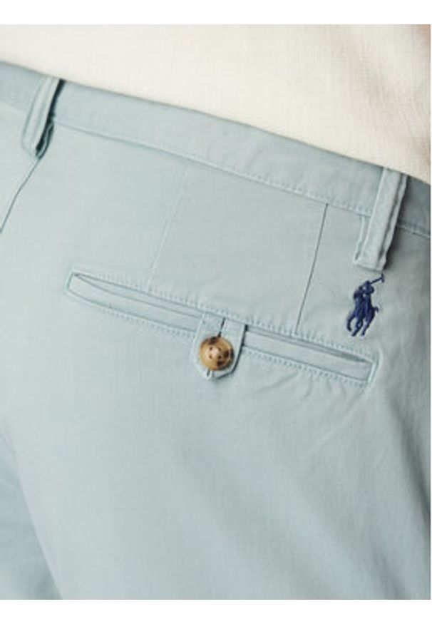 Polo Ralph Lauren Chinosy 710704176112 Zielony jasny Slim Fit. Kolor: zielony. Materiał: bawełna