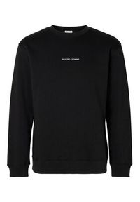 Selected Homme Bluza 16090431 Czarny Regular Fit. Kolor: czarny. Materiał: bawełna #3
