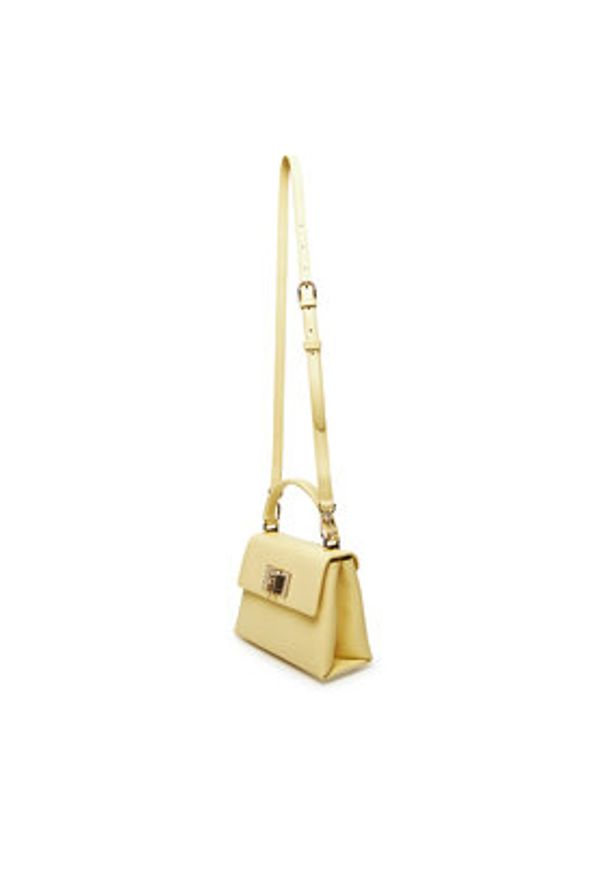 Furla Torebka 1927 WB00109 ARE000 3684S Żółty. Kolor: żółty. Materiał: skórzane