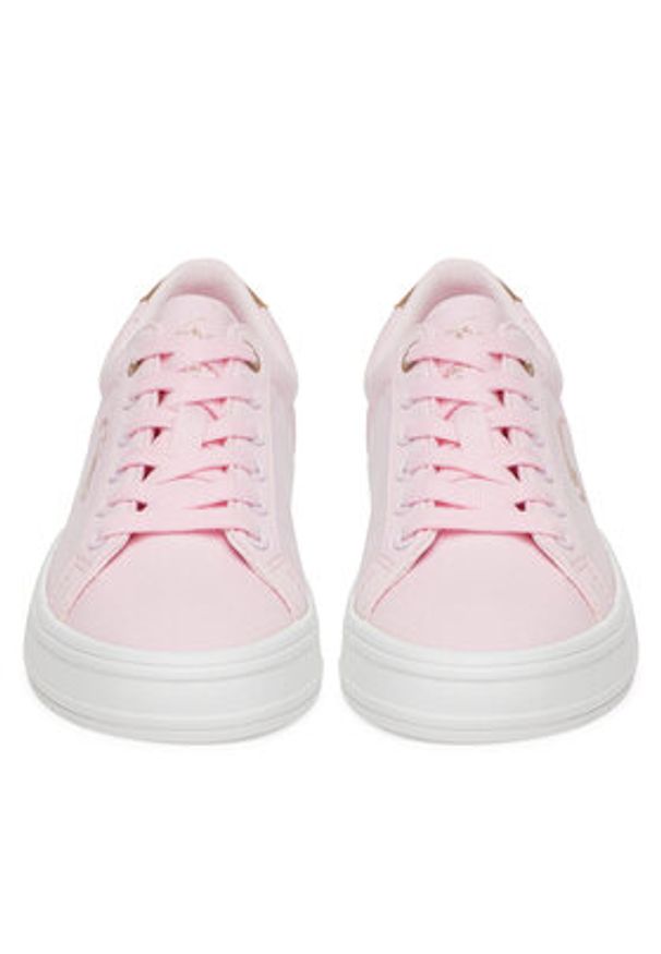 Beverly Hills Polo Club Tenisówki V12-839 Różowy. Kolor: różowy. Materiał: materiał