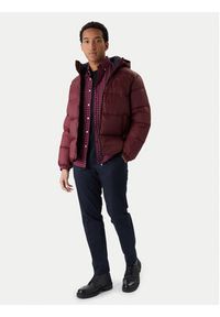 Tommy Jeans Kurtka puchowa Essential DM0DM19786 Bordowy Regular Fit. Kolor: czerwony. Materiał: syntetyk #5