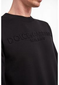Dolce & Gabbana - Bluza męska DOLCE & GABBANA. Materiał: dzianina. Długość rękawa: długi rękaw. Długość: długie