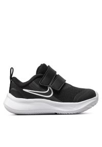 Nike Buty Star Runner 3 (TDV) DA2778 003 Czarny. Kolor: czarny. Materiał: materiał