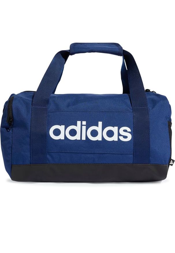 Adidas - Torba adidas Linear Duffel XS IN6109 - granatowa. Kolor: niebieski. Materiał: poliester. Sport: fitness