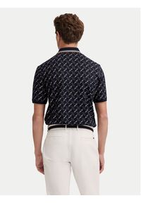 Bugatti Polo 8150-75032C Granatowy Regular Fit. Typ kołnierza: polo. Kolor: niebieski. Materiał: syntetyk #2