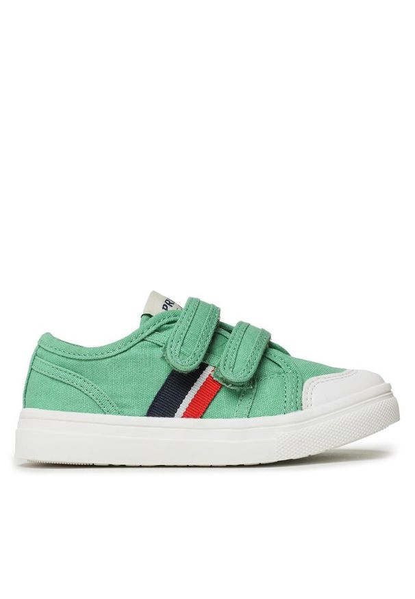 Sneakersy Primigi. Kolor: zielony