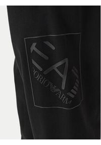 EA7 Emporio Armani Spodnie dresowe 7M001492 AF17787 UC001 Czarny Regular Fit. Kolor: czarny. Materiał: bawełna #2