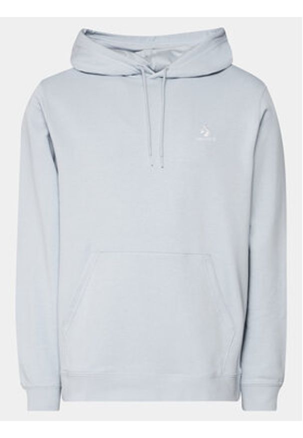 Converse Bluza Unisex Go-To Embroidered Star Chevron 10023874-A37 Błękitny Regular Fit. Kolor: niebieski. Materiał: bawełna