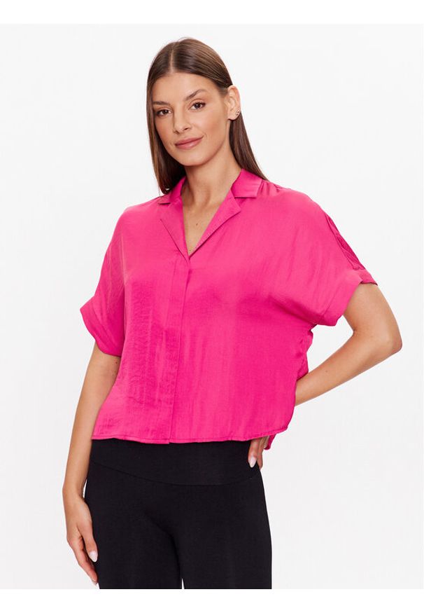 Etam Koszulka piżamowa 6538076 Różowy Relaxed Fit. Kolor: różowy. Materiał: syntetyk