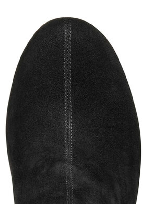 Geox Botki D Virnilisa 65 D56YYE 000ZT C9999 Czarny. Kolor: czarny. Materiał: zamsz, skóra