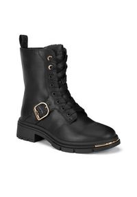MEXX Trzewiki MI001712643W Czarny. Kolor: czarny. Materiał: materiał