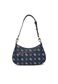 Guess Torebka Emelie Logo HWGP99 28180 Granatowy. Kolor: niebieski. Materiał: skórzane #4