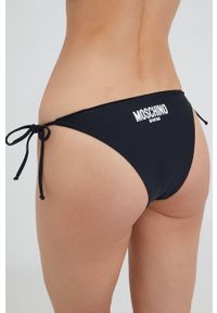 Moschino Underwear figi kąpielowe kolor czarny. Kolor: czarny. Wzór: nadruk #3