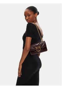 Pinko - PINKO Torebka Love One Mini Light Cl 104550 A26Z Brązowy. Kolor: brązowy. Materiał: skórzane #5