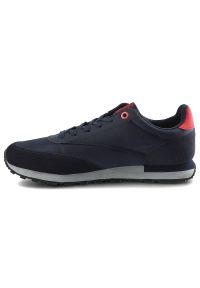 Big-Star - Granatowe Sneakersy Big Star Męskie Modne Półbuty. Okazja: na co dzień. Kolor: niebieski. Materiał: zamsz, materiał, skóra ekologiczna. Szerokość cholewki: normalna. Sport: fitness #3