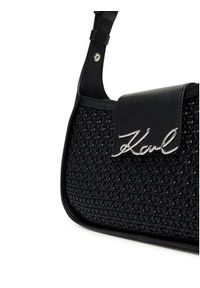 Karl Lagerfeld - KARL LAGERFELD Torebka A3W30049 Czarny. Kolor: czarny. Materiał: skórzane #6
