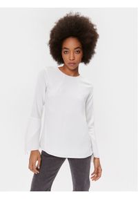 DKNY Bluzka UI3T2180 Écru Regular Fit. Materiał: syntetyk #1