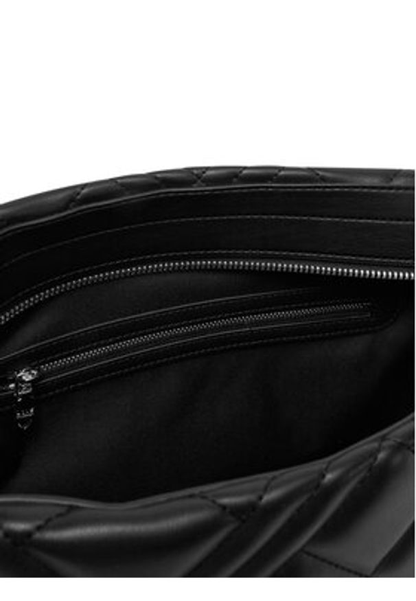 Love Moschino - LOVE MOSCHINO Torebka JC4145PP1MLA000B Czarny. Kolor: czarny. Materiał: skórzane