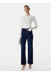 Guess Jeansy W6RA1A D6881 Granatowy Wide Leg. Kolor: niebieski #5