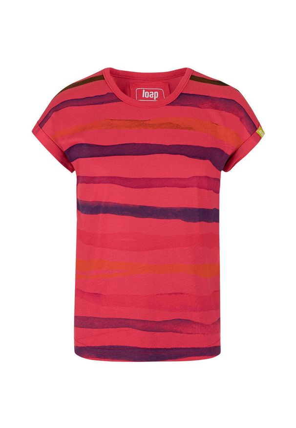 Lowa - Koszulka dziecięca AJSI 164 - Miękki bawełniany t-shirt z żywym nadrukiem. Typ kołnierza: polo. Kolor: wielokolorowy. Materiał: bawełna. Wzór: nadruk