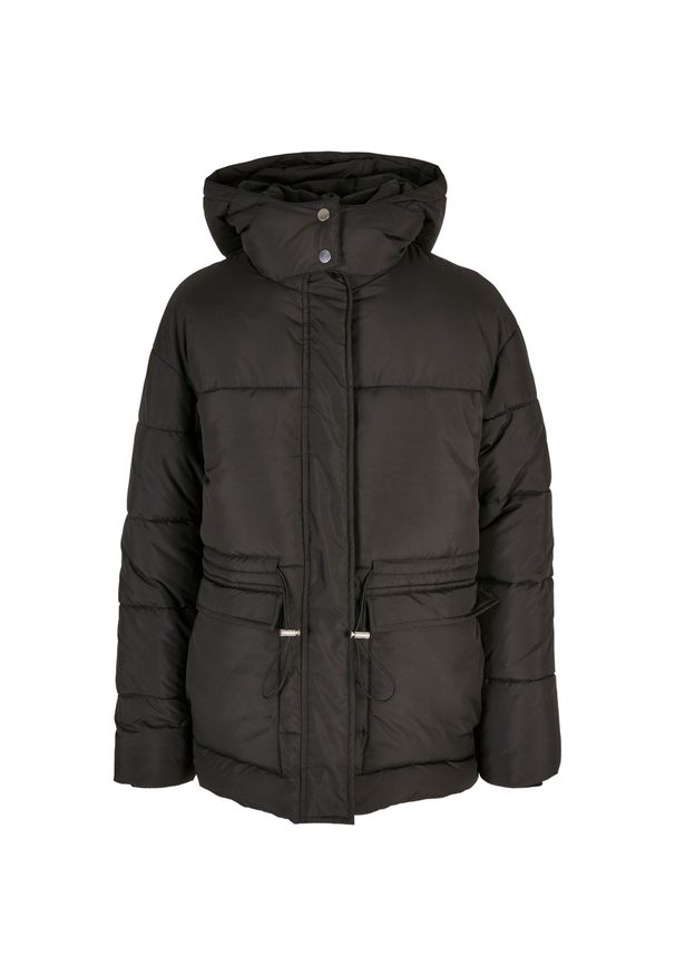 Damska kurtka o wąskim kroju Urban Classics. Kolor: czarny. Materiał: puch