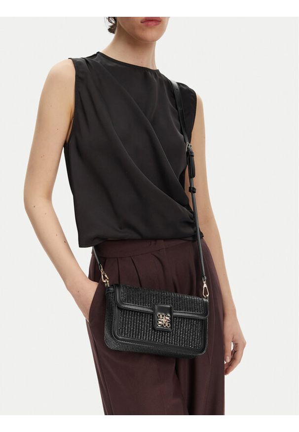 Nine West Torebka LILLA4 Czarny. Kolor: czarny