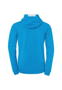 KEMPA - Dziecięca bluza dresowa z kapturem Kempa. Typ kołnierza: kaptur. Kolor: niebieski, czarny, biały, wielokolorowy. Materiał: dresówka. Wzór: kolorowy. Sport: piłka ręczna