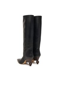 Weekend Max Mara Kozaki Tasca 2525796075600 Czarny. Kolor: czarny. Materiał: skóra #4