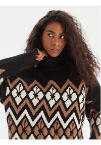 Roxy Golf Saltwater Lover ERJSW03673 Czarny Regular Fit. Typ kołnierza: golf. Kolor: czarny #5