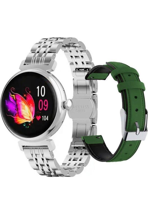 Smartwatch Rubicon RNCF21 Srebrny. Rodzaj zegarka: smartwatch. Kolor: srebrny