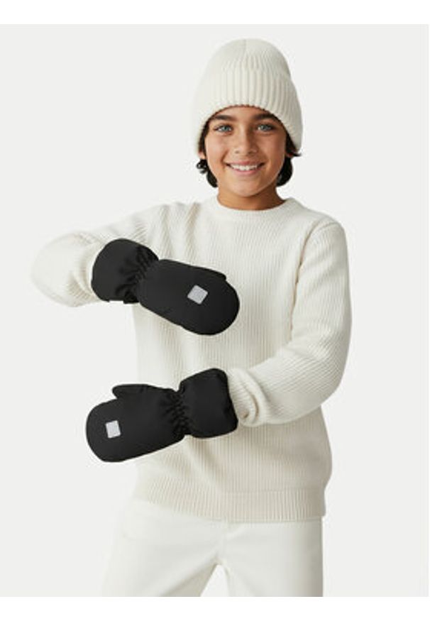 Reima Rękawiczki dziecięce Nouto 5300109A Czarny. Kolor: czarny. Materiał: poliester, materiał