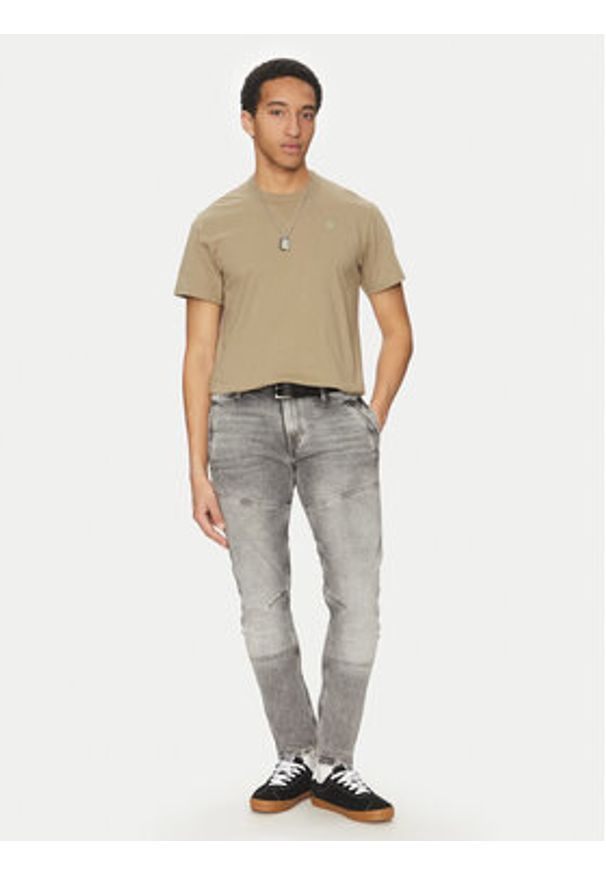 G-Star RAW - G-Star Raw Jeansy Diver 3D D26465-D931 H095 Szary Slim Fit. Kolor: szary