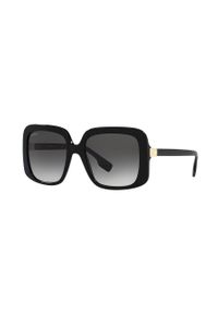 Burberry okulary przeciwsłoneczne damskie kolor czarny. Kolor: czarny #5