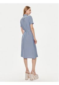 JDY Sukienka koszulowa Soul 15317408 Niebieski Regular Fit. Kolor: niebieski. Materiał: wiskoza. Typ sukienki: koszulowe