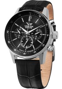 Zegarek Vostok Europe Zegarek męski Vostok Europe VK63-560A690 czarny. Kolor: czarny #1