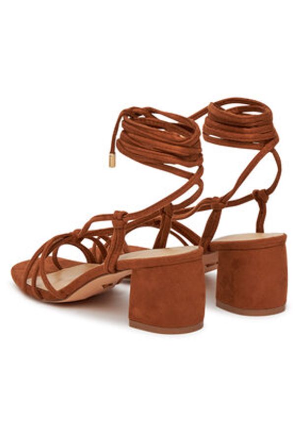 DeeZee Sandały 5661-1 Brązowy. Kolor: brązowy. Materiał: materiał