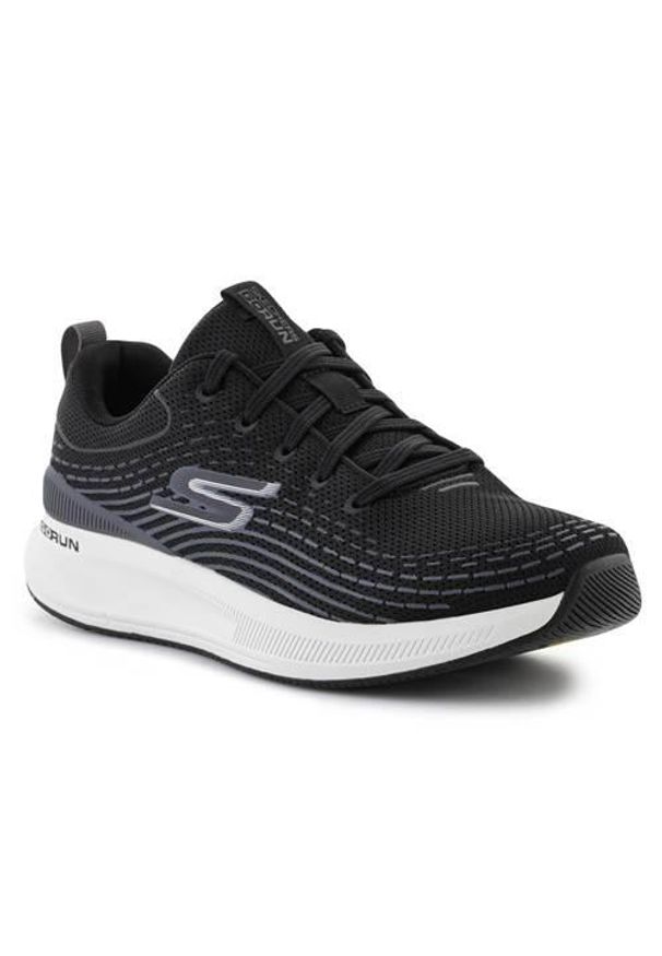 skechers - Buty do biegania męskie Skechers GO Run Pulse Haptic Motion. Zapięcie: sznurówki. Kolor: czarny. Materiał: materiał, tkanina, syntetyk, guma. Szerokość cholewki: normalna. Sport: bieganie