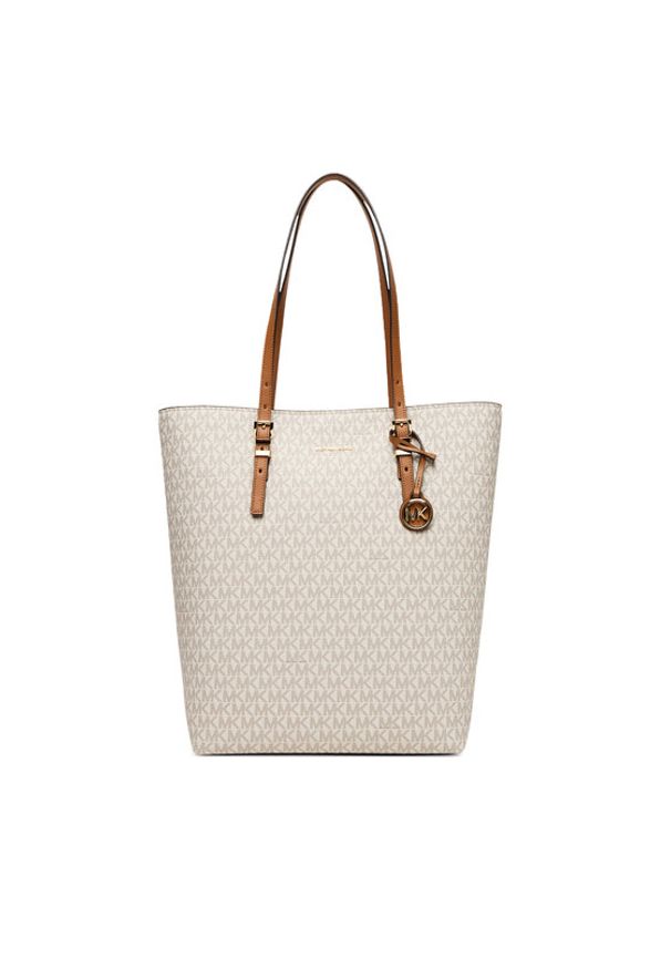 MICHAEL Michael Kors Torebka Quinn 30S5GQNT3B Écru. Materiał: skórzane