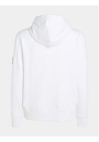 Calvin Klein Jeans Bluza J30J323430 Biały Regular Fit. Kolor: biały. Materiał: bawełna #5