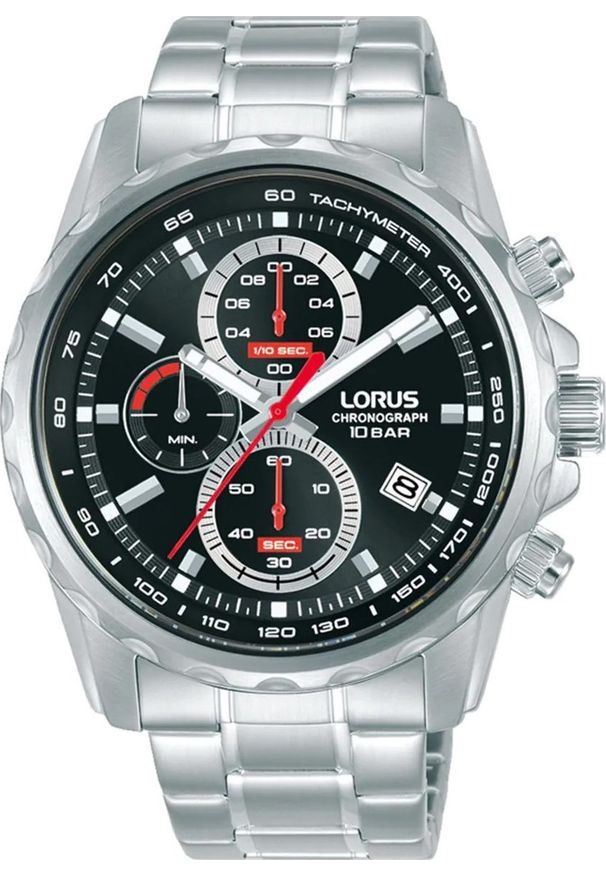 Zegarek męski Lorus RM371JX9 srebrny. Kolor: srebrny