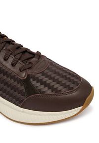BOSS Sneakersy Ttnm Evo 50563946 Brązowy. Kolor: brązowy. Materiał: skóra #2