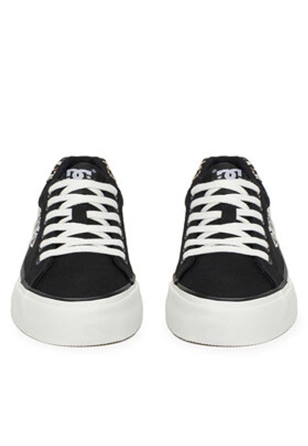 DC Tenisówki SS25-3C068 Czarny. Kolor: czarny. Materiał: materiał