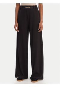 Liu Jo Sport Spodnie dresowe TA6026 JS182 Czarny Relaxed Fit. Kolor: czarny. Materiał: wiskoza #1