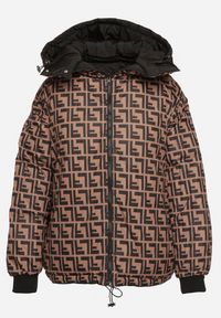 Born2be - Czarna Dwustronna Kurtka Puffer z Odpinanym Kapturem i Kieszeniami Erisaria. Okazja: na spacer. Kolor: czarny. Materiał: materiał, jeans. Styl: wizytowy, elegancki #7