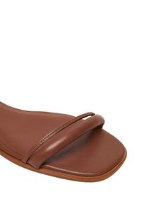 Patrizia Pepe Sandały 8X0102/L026-B111 Brązowy. Kolor: brązowy. Materiał: skóra #5