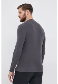 Calvin Klein Jeans Sweter J30J319305.4890 męski kolor szary ciepły. Kolor: szary. Materiał: dzianina #5