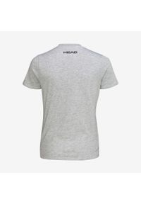 Head - T-shirt damski Club Lucy. Kolor: szary. Materiał: bawełna, jersey, materiał, poliester
