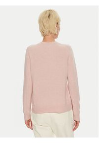 TOMMY HILFIGER - Tommy Hilfiger Sweter WW0WW43202 Różowy Regular Fit. Kolor: różowy. Materiał: kaszmir #4